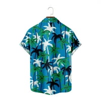 Хавайски фламинго лятно цветно листо kawaii стил жени тениски тънки писма дрехи за момче