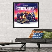 Marvel Guardians of the Galaxy Vol - Плакат за един лист стена, 22.375 34 рамки