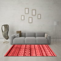 Ahgly Company Indoor Rectangle Southwestern Red Country Area Rugs, 5 '8'