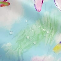 Сладък слон за баня завеса черешови цветове душ завеса за деца момчета момичета детски анимационен филм животни цветя баня комплекти
