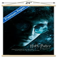 Хари Потър и полукръвният принц - Плакат за стена на призрака с дървена магнитна рамка, 22.375 34