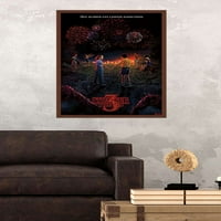 Netfli Stranger Things: Сезон - Ключов плакат за стена на изкуството, 22.375 34