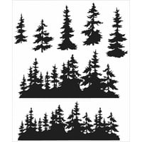 Тим Холц Прилепва Печати 7 Х8. 5 - Линия На Дърветата