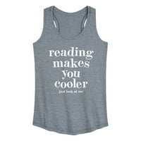 Незабавно съобщение - четенето ви прави по -хладно - женско състезание по резервоара