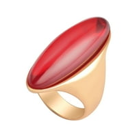 Heiheiup и многоцветни американски пръстен ретро европейски метален вятър пръстен за женски пръстен на студени пръстени пръстен