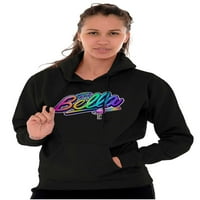 Pop Bella Musical Rainbow Hoodie Sweatshirt Women Brisco Brands x