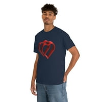 Тениска на преплетени сърца