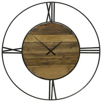 Метални и дървени стенни часовници