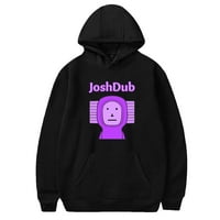 Joshdub Merch YouTuber DrawString Hoodies Суичър вентилатори рок клуб качулки суичър хип хоп пуловери