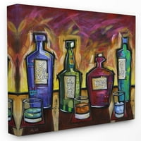 Ступел индустрии Алкохолни Напитки колоритен модерна живопис платно стена изкуство от Ерик УО