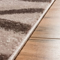 Килими за шаблони - вълни за модерна зона килим 5 '7' килим