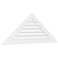 58 в 21-3 4 Н триъгълник повърхност планината ПВЦ Гейбъл отдушник стъпка: нефункционален, в 3-1 2 в 1 п стандартна рамка