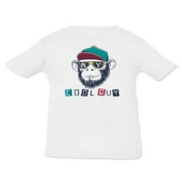 Cool Monkey in Sunglasses Тениска за бебета -изображения от Shutterstock, месеци