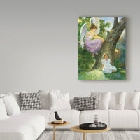 Платно изкуство на запазена марка „Guardian Angel Trees“ от Hal Frenck