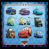 Disney Pixar Cars - Group Tall Poster, 22.375 34