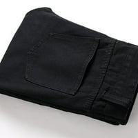 Mafytytpr гореща продажба Днес мъжки панталони Clearance Мъжки от висок клас разтягане на светлината Цветни модерни тънки дънки