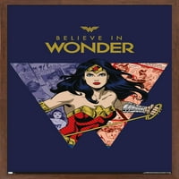 Wonder Woman - Вярвайте в плакат на Wonder Wall, 22.375 34