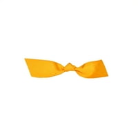 Paper Grosgrain Twist Tie Flair Bows, Gold, In, 100 пакета