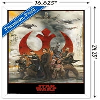 Междузвездни войни: Rogue One - Сглобена стена плакат, 14.725 22.375